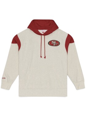 Mitchell & Ness Pánská mikina San Francisco 49ers NFL Retro Roots French Terry Hoodie Velikost: XL