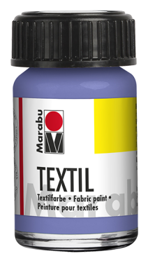 Barva na textil Marabu Textil 15 ml - fialová lila 035