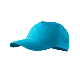 Unisex čepice 5P (tyrkysová) nastavitelný