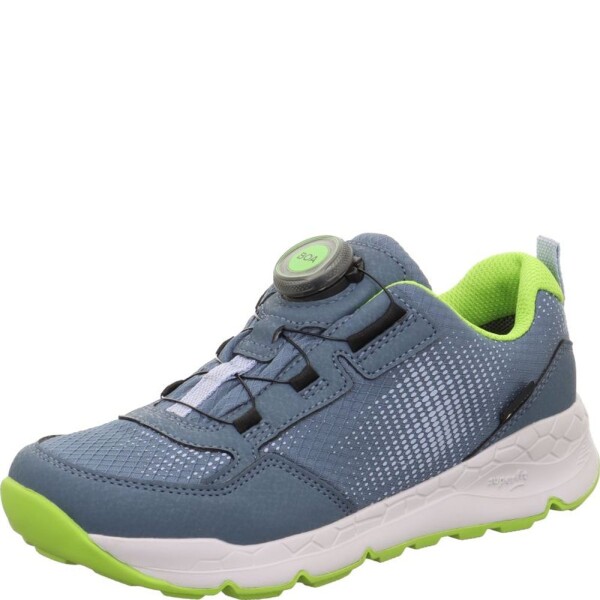 Chlapecké celoroční boty FREE RIDE Blue/Light Green GTX BOA, Superfit 1-000569-8000 modrá - 34