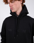 Carhartt WIP Hooded Carhartt Sweat Black / Black S