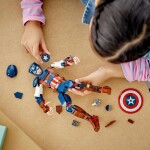 LEGO® Marvel 76258 Sestavitelná figurka: Captain America