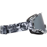 Dámské/pánské lyžařské brýle Volcom YAE OP ART/SILVER CHROME s UV ochranou pro snowboard šedé (VG0722318) jedna velikost