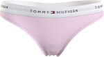 Dámská tanga LOGO WAISTBAND THONG UW0UW03835TOG světle růžová Tommy Hilfiger