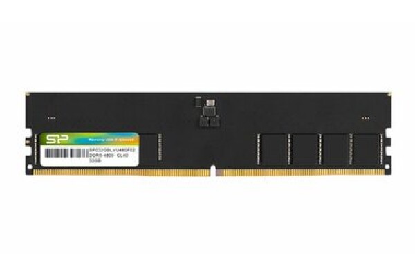 Silicon Power 32GB DDR5 4800MHz / CL40 / UDIMM / 1.1V (SP032GBLVU480F02)