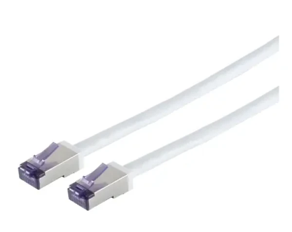 Lanview Cat6a S/FTP HIGH-FLEX bílá / Síťový kabel / RJ-45 / 5 m / PoE (LVN-CAT6A-FLEX-5MWH)