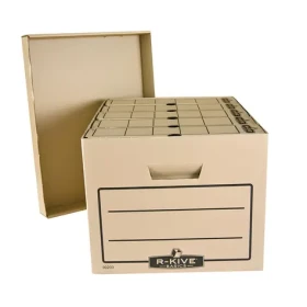 Fellowes R-Kive Basic hnědá / Archivační kontejner / A4 / 5 ks / 340x450x275 mm