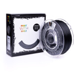 ASA filament black volcano 1,75 mm Print With Smile 0,85 kg