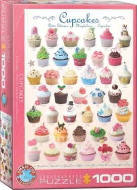 EUROGRAPHICS Puzzle Dortíky (Cupcakes)