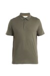 Pánské merino polo triko ICEBREAKER Mens 150 Tech Lite III SS Polo, Loden velikost: XS