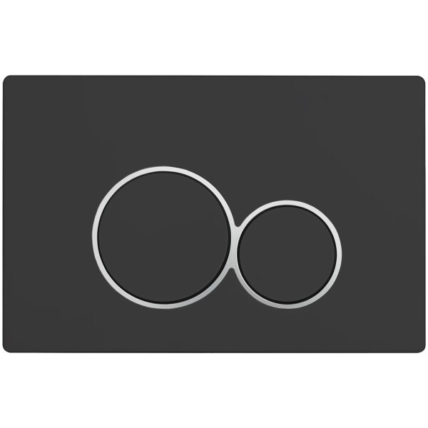CERANO Ovladací tlačítko WC modulů Lite/Duo - ABS - černá matná