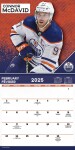 JF Turner Kalendář NHL Superstars 2025 Wall Calendar