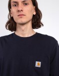 Tričko Carhartt WIP L/S Pocket T-Shirt Dark Navy