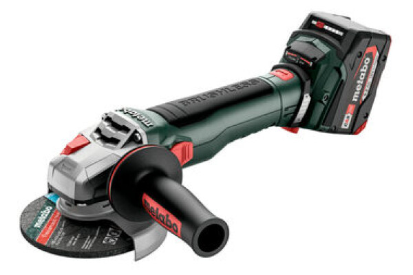 Metabo WB 18 LT BL 11-125 QUICK / Aku úhlová bruska / 125mm / Li-Ion/ 18V / 2x 5.2Ah (MET613054650)