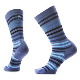 Unisex merino městské ponožky SMARTWOOL Everyday Spruce Street Crew Socks, Nightfall Blue velikost: 46-49 (XL)