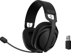 PREYON Tornado Fly černá / herní bezdrátová sluchátka / mikrofon / Bluetooth 5.2 / USB-C (PTF40B)