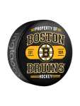 Inglasco / Sherwood Puk Boston Bruins NHL Property Of Souvenir Collector Hockey Puck