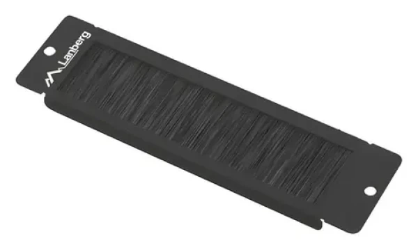 Lanberg AK-1104-B černý / Kartáčový panel / pro 10" nástěnné rozváděče (AK-1104-B)
