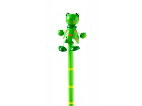 Orange Tree Toys Dřevěná tužka se zvířátkem - Žába (1ks)