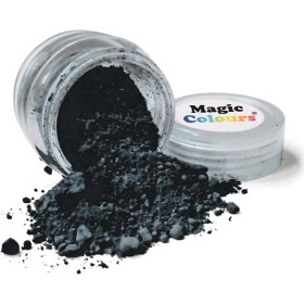 Jedlá prachová barva 8ml Coal Black - Magic Colours