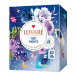 LOVARÉ 1001 Nights 64g čajová kolekce 32 sáčků, černý a zelený čaj