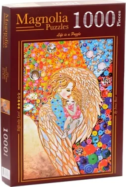 MAGNOLIA Puzzle Anděl s dítětem