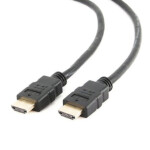 Kabel HDMI-HDMI 1,8m, 1.4, M/M stíněný, zlacené kontakty, černý (KAB051I41)