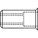 Gesipa 1433909 slepý nýt (Ø x d) 3.2 mm x 8 mm nerezová ocel nerezová ocel nerezová ocel PolyGrip® 1000 ks