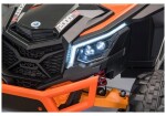 Mamido Elektrické autíčko Buggy UTV-MX 24V 800W 4x4 oranžové