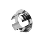 MEREO - Krytka přepadu kulatá, chrom UCND04