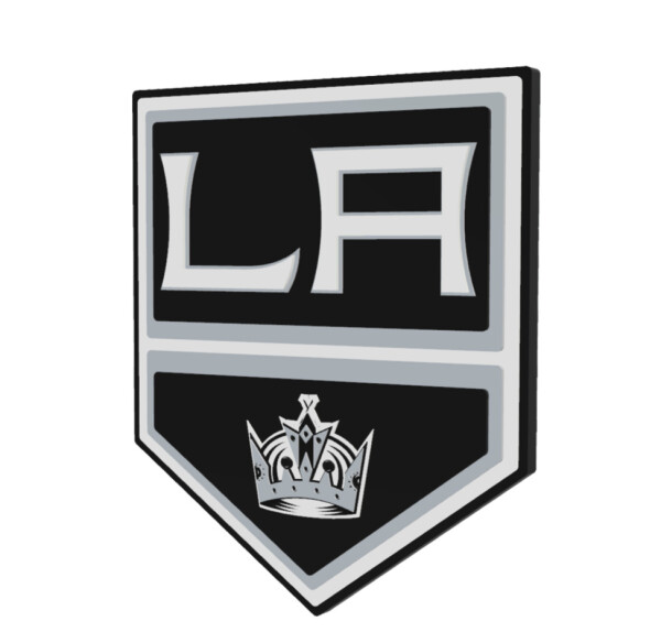 FanFave Cedule Los Angeles Kings NHL 3D Foam Logo