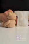 Dortisimo SilikonForms silikonová forma 3D Medvídek s mašlí