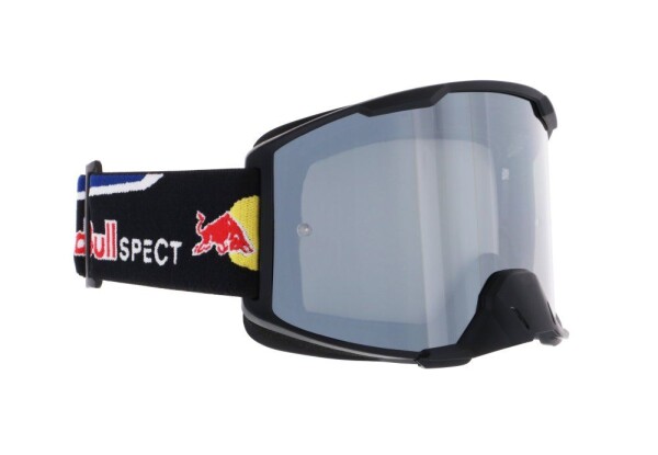 Motokrosové brýle Red Bull Strive 011 černé se stříbrným sklem - uni