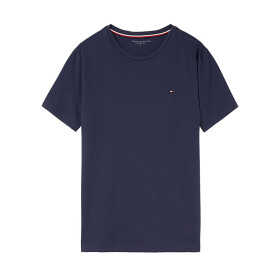 Pánské Tričko s krátkým rukávem UM0UM00557-100 bílé - Tommy Hilfiger S