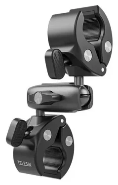 Telesin GP-HBM-001-D / Držák na motorku a kolo pro sportovní kamery / 360° / hliníkový (GP-HBM-001-D)