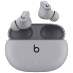 Beats Studio Buds špuntová sluchátka Bluetooth® stereo Měsíční šedá Potlačení hluku, Redukce šumu mikrofonu Nabíjecí pouzdro, odolné vůči potu, odolná vůči vodě