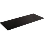 CERANO Deska pod umyvadlo Navira Slim - černá matná - 120x1,8x46 cm