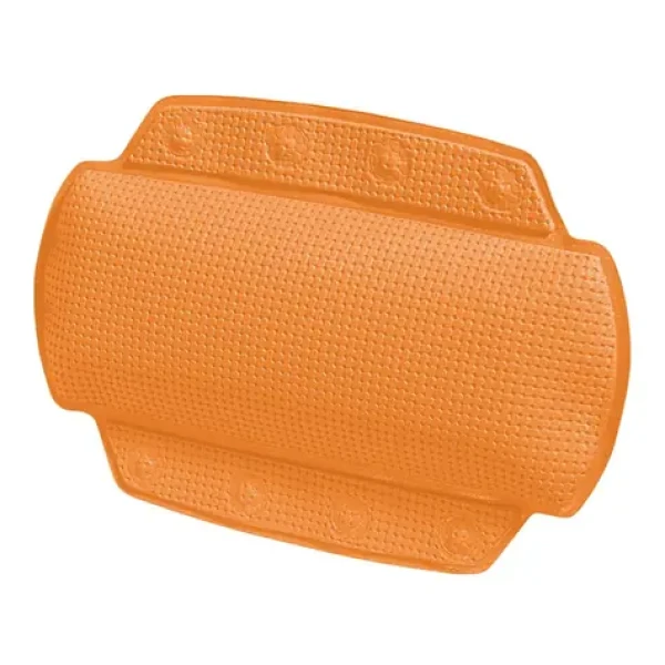 Spirella ALASKA polštář do vany oranžová / PVC / 32 x 23 cm (7610583133755)