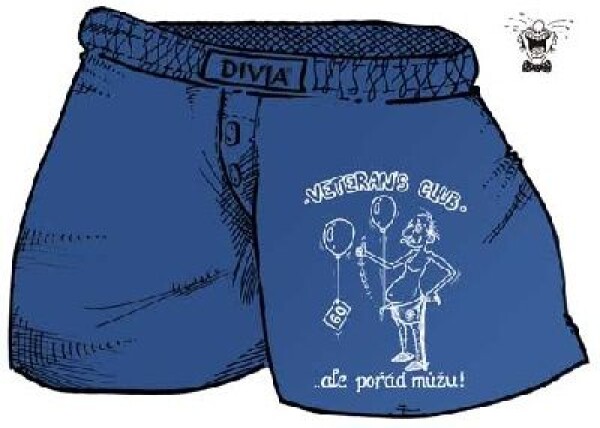 Divja.cz Trenýrky - Veterans club 60 Velikost: M