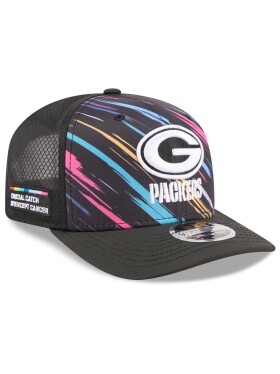 New Era Pánská kšiltovka Green Bay Packers NFL 2026 Crucial Catch 9SEVENTY Stretch-Snap Trucker