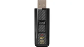 Silicon Power Blaze B50 32GB černá / Flash Disk / USB 3.1 / čtení: 25MBs / zápis: 25MBs (SP032GBUF3B50V1K)