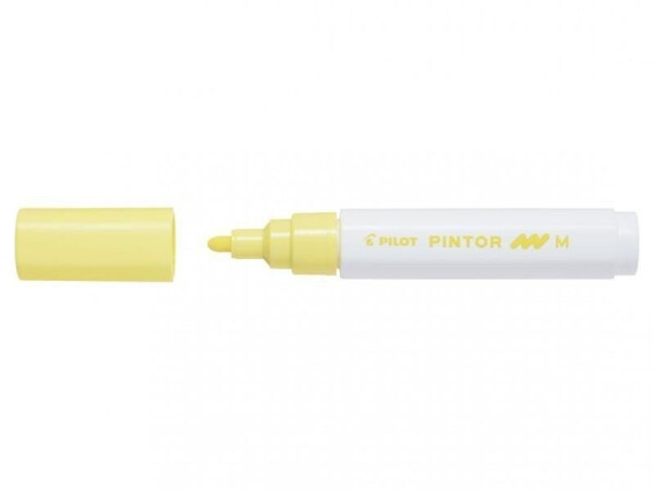 PILOT Pintor Medium akrylový popisovač 1,5-2,2mm - pastelový žlutý