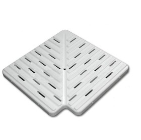 Astralpool Roh přelivové mřížky, roll roštu - 90° - šířka 245 mm, výška 22 mm, cena je uvedena za 1 ks