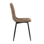 Jídelní židle, hnědá, látka vintage, CT-281 COF3