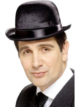 Smiffys.com Buřinka černá Gentleman - 56cm