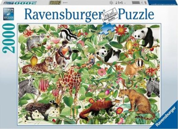 RAVENSBURGER Džungle 2000 dílků