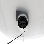 ISO Nafukovací LED sněhulák reklamní poutač XL 155 cm