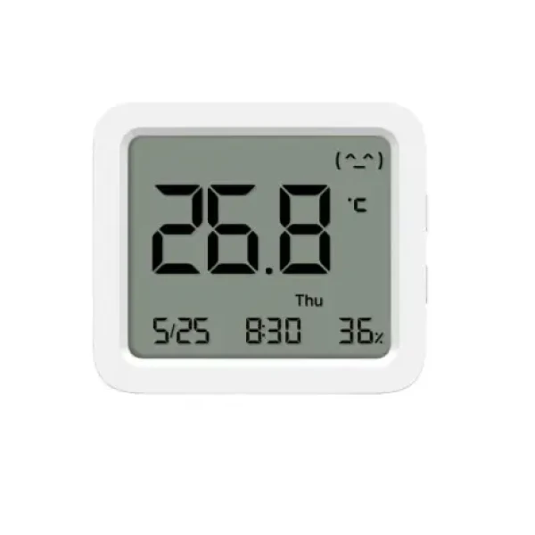 Xiaomi Mi Temperature and Humidity Monitor 3 bílá / Digitální teploměr s vlhkoměrem / Bluetooth (6941812797228)
