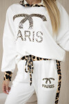 Set Paris Sweatshirt + Hose ecru UNI