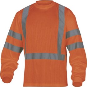 DELTA PLUS Reflexní pracovní tričko RUDDER Barva: Oranžová, Velikost: 2XL (RUDDEORXX)